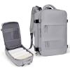 coowoz Travel Backpack For Women Men,Carry On Backpack,Hiking Backpack Waterproof Outdoor Sports Rucksack Casual Daypack Travel Essentials(Grey) view 1