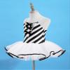 Fldy Kids Girls Halloween Christmas Dance Costumes Candy Cane Striped Tutu Dress Sleeveless Ballet Dancewear Black 10 Years view 4