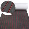 HZCHIONE EVA Foam Boat Flooring Decking 94x16in Faux Teak Boat Deck Marine Carpet Boat Floor Non-Slip Self-Adhesive Foam Boat Floor Mat Rolls Sheet for Motorboat RV Yacht Kayak Deck Helm Pad view 1