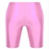 YiZYiF Men's Silky Mesh See Through Swim Trunks Compression Swim Shorts Jammers Underwear Pink X-Large view 4