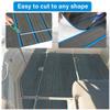 HZCHIONE EVA Foam Boat Flooring Decking 94x16in Faux Teak Marine Carpet Boat Flooring Non-Slip Self-Adhesive Foam Boat Floor Mat Rolls Sheet for Motorboat RV Yacht Kayak Deck Helm Pad view 4