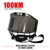 GY PC300 Hockey Helmet Cage & Face Shield Protector Combo Hockey Full Face Shield Adult Hockey Face Shield Senior, Anti-Scratch/Anti-Fog (Smoke) view 2