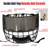 GY PC300 Hockey Helmet Cage & Face Shield Protector Combo Hockey Full Face Shield Adult Hockey Face Shield Senior, Anti-Scratch/Anti-Fog (Smoke) view 3