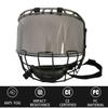 GY PC300 Hockey Helmet Cage & Face Shield Protector Combo Hockey Full Face Shield Adult Hockey Face Shield Senior, Anti-Scratch/Anti-Fog (Smoke) view 4