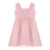 Sywiyi Big Girls Backless Lace Party Dress Chiffon Sleeveless Flower Girls Dresses Princess Dress Pink 16 Years view 3