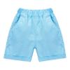 Freebily Toddler Kids Boys Quick Dry Loose Cargo Shorts with Pockets Workout Sports Casual Bottoms Light Blue 18-24 Months view 1