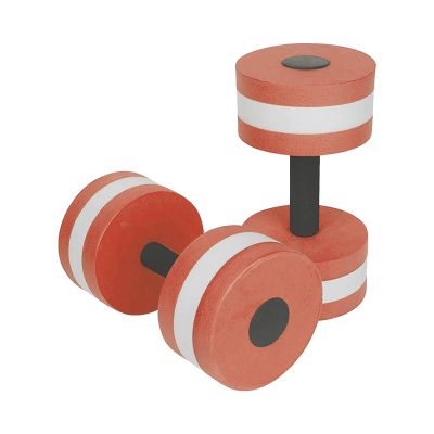 Aquatic Dumbbell Set, 2PCS Water Dumbells Pool Resistance Water Fitness Equipment Foam Dumbbell Water Aerobics Fitness Equipment for Weight Loss