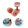 Aquatic Dumbbell Set, 2PCS Water Dumbells Pool Resistance Water Fitness Equipment Foam Dumbbell Water Aerobics Fitness Equipment for Weight Loss view 2
