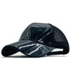 Baseball Cap Fishing Sun Hat Sunshade Mountaineering Camping Outdoor Hat Laser Light Board Mesh, black, One Size view 1