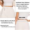 FUNYYZO Women's Wide Leg Pants High Elastic Waisted in The Back Business Work Trousers Long Straight Suit Pants view 4