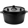 YYDS Outdoor Camping Camping Cookware Outdoors Cast Iron Pot 5.5KG Family Campfire Hiking Pot Outdoor Kitchen Hanging Pot Camping Cooker Adventures Picnics view 1