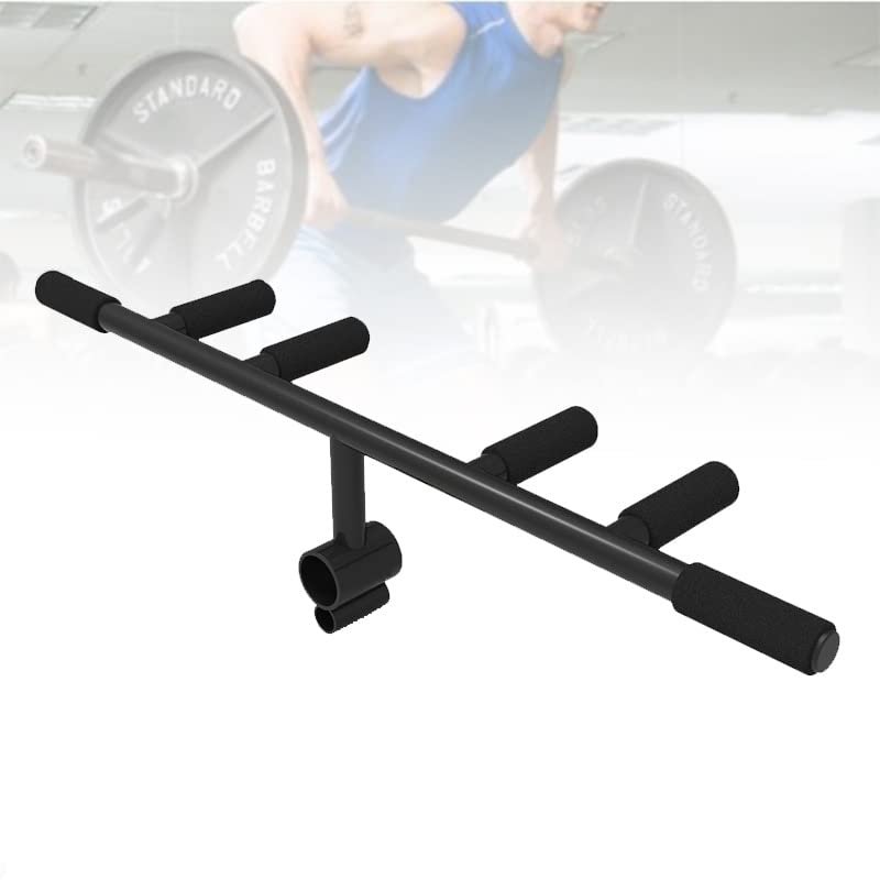 DYK&NX T Bar Row Landmine, Landmine Attachment for Barbell with 3 Hand Grip Positions - Home or Small Spaces - T Bar Row for Deadlift Squat Tricep Exercises