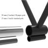 DYK&NX T Bar Row Landmine, Landmine Attachment for Barbell with 3 Hand Grip Positions - Home or Small Spaces - T Bar Row for Deadlift Squat Tricep Exercises view 2
