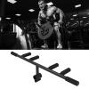 DYK&NX T Bar Row Landmine, Landmine Attachment for Barbell with 3 Hand Grip Positions - Home or Small Spaces - T Bar Row for Deadlift Squat Tricep Exercises view 4