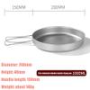 YYDS Outdoor Camping Lightweight Pot for Backpacking Camp Accessories Equipment Frying Pans Portable Camping Cookware Aluminum Camping Cooker Adventures Picnics (Size : 1000ml) view 2