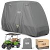 10L0L Heavy Duty Golf Cart Cover for 2/4/6 Passengers EZGO, Club Car and Yamaha, All Weather Outdoor Protection Weatherproof view 1