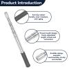 39-70 cm Retractable Telescopic Pole, Stainless Steel Fishing Net Rod with 8mm Screw for Fishing Hook Harpoon view 4