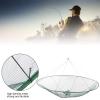 Foldable Fishing Net, Portable Prawn Bait Crab Shrimp Net Fish Mouth Design Fishing Net, 150cm High Strength Nylon Mesh Crab Net Fish Net with Floating Shrimp Cage, for Lobsters view 4
