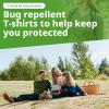 Insect Shield Men's UPF Dri-Balance Short Sleeve Pocket Tee, Red, Medium view 2