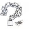 Safety Bicycle Chain Lock, Motorcycle Lock, Cannot Be Cut with Bolt Cutters Or Hand Tools.Premium Case-Hardened Security Chain for Motorcycles, Bike, Generator, Gates,Outdoor Furniture, view 1