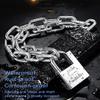 Safety Bicycle Chain Lock, Motorcycle Lock, Cannot Be Cut with Bolt Cutters Or Hand Tools.Premium Case-Hardened Security Chain for Motorcycles, Bike, Generator, Gates,Outdoor Furniture, view 2