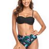 Trunks Women's Split Swimsuit lace high Waist Swimsuit Swimsuits Plus Size Bikini Swimwear view 1