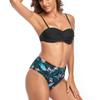 Trunks Women's Split Swimsuit lace high Waist Swimsuit Swimsuits Plus Size Bikini Swimwear view 4