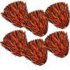 Anderson's Premium Black and Orange School Spirit Shakers, Cheerleader Pom Poms, Sports Fan, Football, Basketball, Homecoming, Squad, Team, Party, Dance Club, Performance, Celebration Pack of 6 view 3