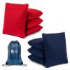 Tailgating Pros Set of 8 Cornhole Bean Bags Made with Regulation Duck Cloth- Choose Corn Filled, All Weather Filled, or Pro Style(Tote Bag Included) view 1