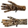 DOING SOMETHING GREAT DSG Outerwear Women D-Tech Hunting Liner Glove - Moisture Wicking, 4-Way Stretch, Lightweight (Realtree Max-7 2.0, Large) view 1