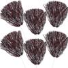 Anderson's Premium Maroon and Gray School Spirit Shakers, Cheerleader Pom Poms, Sports Fan, Football, Basketball, Homecoming, Squad, Team, Party, Dance Club, Performance, Celebration Pack of 6 view 3