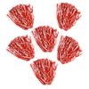Anderson's Premium Orange and White School Spirit Shakers, Cheerleader Pom Poms, Sports Fan, Football, Basketball, Homecoming, Squad, Team, Party, Dance Club, Performance, Celebration Pack of 6 view 3