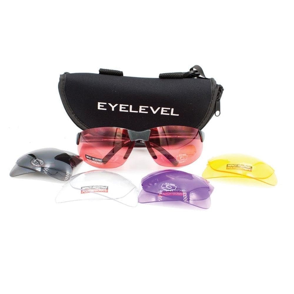Bisley Eyelevel Marksman Shooting Glasses Set, Brown