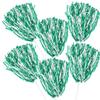 Anderson's Premium Kelly Green and White School Spirit Shakers, Cheerleader Pom Poms, Sports Fan, Football, Basketball, Homecoming, Squad, Team, Party, Dance Club, Celebration Pack of 6 view 3