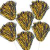 Anderson's Premium Royal Blue and Gold School Spirit Shakers, Cheerleader Pom Poms, Sports Fan, Football, Basketball, Homecoming, Squad, Team, Party, Dance Club, Performance, Celebration Pack of 6 view 3
