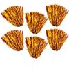 Anderson's Premium Cardinal Red and Gold School Spirit Shakers, Cheerleader Pom Poms, Sports Fan, Football, Basketball, Homecoming, Squad, Team, Party, Dance Club, Performance, Celebration Pack of 6 view 3