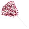 Anderson's Premium Cardinal Red and White School Spirit Shakers, Cheerleader Pom Poms, Sports Fan, Football, Basketball, Homecoming, Squad, Team, Party, Dance Club, Celebration Pack of 6 view 1