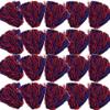 Anderson's Premium Royal Blue and Red School Spirit Shakers, Cheerleader Pom Poms, Sports Fan, Football, Basketball, Homecoming, Squad, Team, Party, Dance Club, Performance, Celebration Pack of 20 view 3