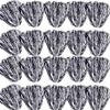 Anderson's Premium Navy Blue and White School Spirit Shakers, Cheerleader Pom Poms, Sports Fan, Football, Basketball, Homecoming, Squad, Team, Party, Dance Club, Performance, Celebration Pack of 20 view 3