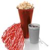 Anderson's Premium Orange and White School Spirit Shakers, Cheerleader Pom Poms, Sports Fan, Football, Basketball, Homecoming, Squad, Team, Party, Dance Club, Performance, Celebration Pack of 20 view 3