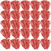 Anderson's Premium Orange and White School Spirit Shakers, Cheerleader Pom Poms, Sports Fan, Football, Basketball, Homecoming, Squad, Team, Party, Dance Club, Performance, Celebration Pack of 20 view 4