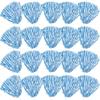 Anderson's Premium Columbia Blue and White School Spirit Shakers, Cheerleader Pom Poms, Sports Fan, Football, Basketball, Homecoming, Squad, Team, Party, Dance Club, Celebration Pack of 20 view 3