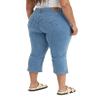 Levi's Women's Plus Size 311 Shaping Capri Jeans, (New) Light Indigo Worn in, 35 view 2