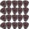 Anderson's Premium Maroon and Gray School Spirit Shakers, Cheerleader Pom Poms, Sports Fan, Football, Basketball, Homecoming, Squad, Team, Party, Dance Club, Performance, Celebration Pack of 20 view 3