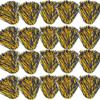 Anderson's Premium Royal Blue and Gold School Spirit Shakers, Cheerleader Pom Poms, Sports Fan, Football, Basketball, Homecoming, Squad, Team, Party, Dance Club, Performance, Celebration Pack of 20 view 3
