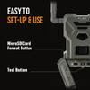SPYPOINT Flex Cellular Trail Camera - Dual-Sim LTE,1080p Videos, 33MP Photos,Night Vision 4 LED Infrared Flash, 100'Detection Range,0.3S Trigger Speed,GPS Enabled,Cell Cameras for Hunting-for USA only view 2