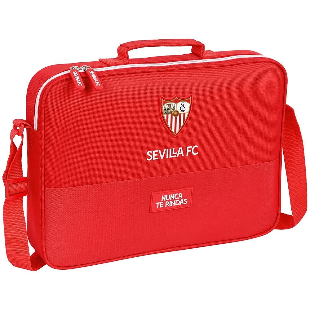 safta Unisex Kid's Sevilla Extracurricular Wallet Fc, 380x60x280 Mm Extraescolares, red, Estndar, Red, Estndar, Red, Estndar