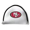 Team Golf NFL Putter Cover - Mallet White, Fits Most Mallet Putters, Easily Slips on and Secures with Hook-and-Loop Fastener Closure view 1