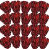 Anderson's Premium Black and Red School Spirit Shakers, Cheerleader Pom Poms, Sports Fan, Football, Basketball, Homecoming, Squad, Team, Party, Dance Club, Performance, Celebration Pack of 20 view 3