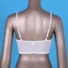 ACSUSS Womens Adjustable Spaghetti Straps Sheer Mesh Camisole Sleeveless Crop Top Party Club Vest White 3X-Large view 4